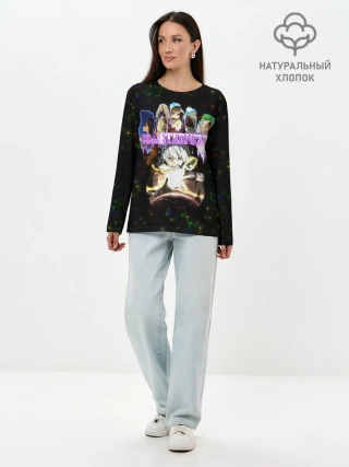 Лонгслив женский. Хлопок / Для тебя, Бессмертный, персонажи