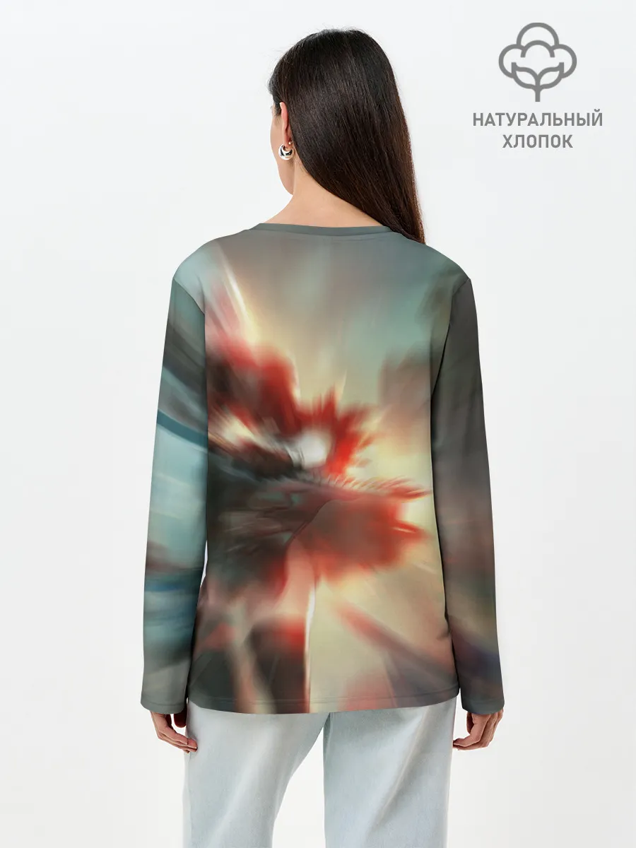 Лонгслив женский. Хлопок / 2B | Nier Automata