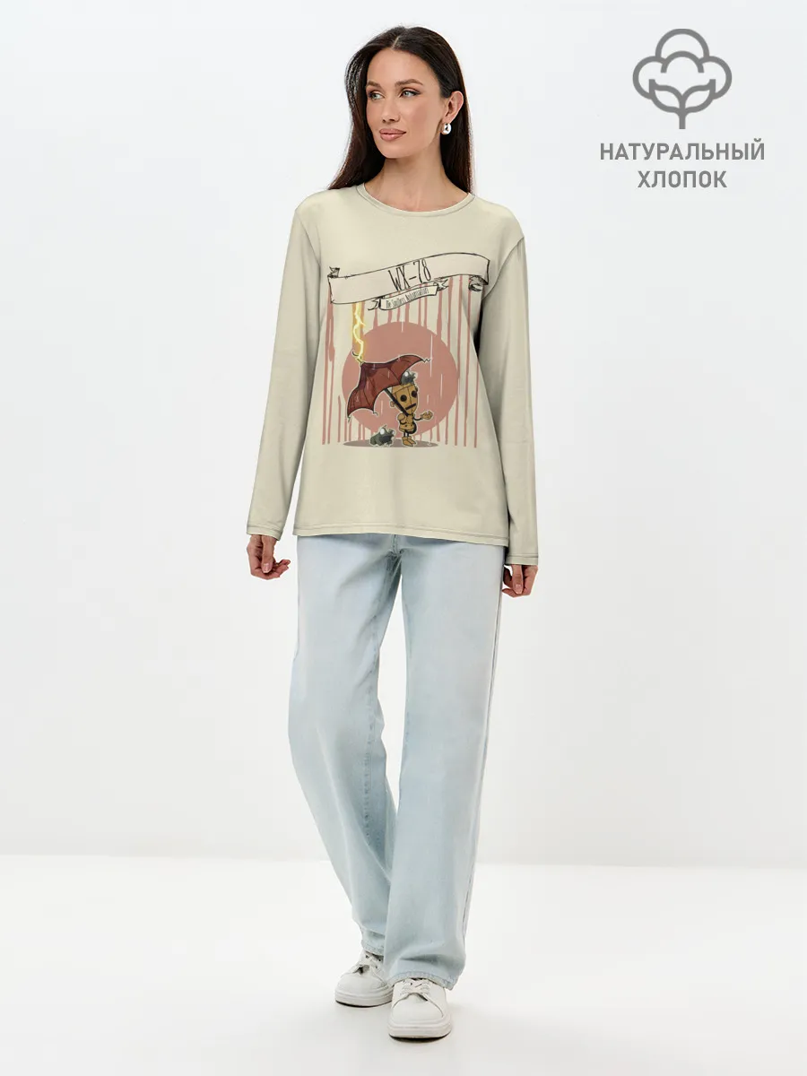 Лонгслив женский. Хлопок / WX-78