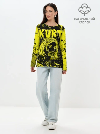 Лонгслив женский. Хлопок / Nirvana 9