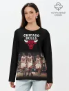 Лонгслив женский. Хлопок / CHICAGO BULLS [3]