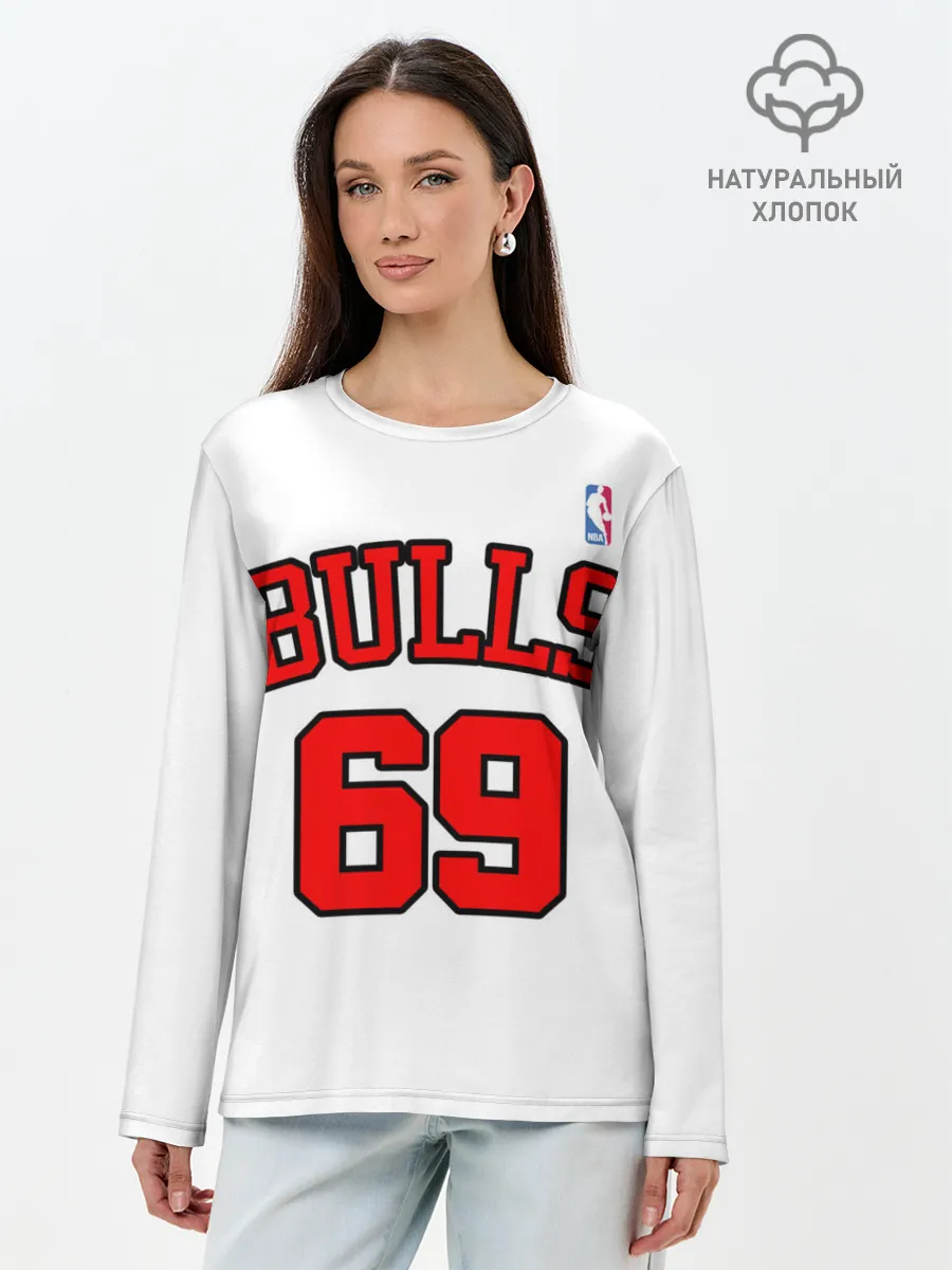 Лонгслив женский. Хлопок / Баскетболисты из клипа OLALA