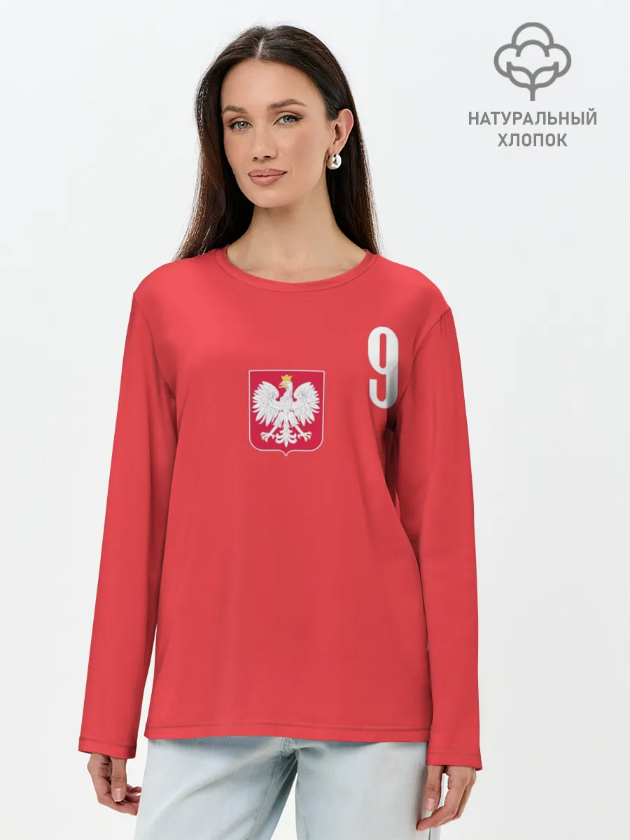 Лонгслив женский. Хлопок / Lewandowski Poland 9