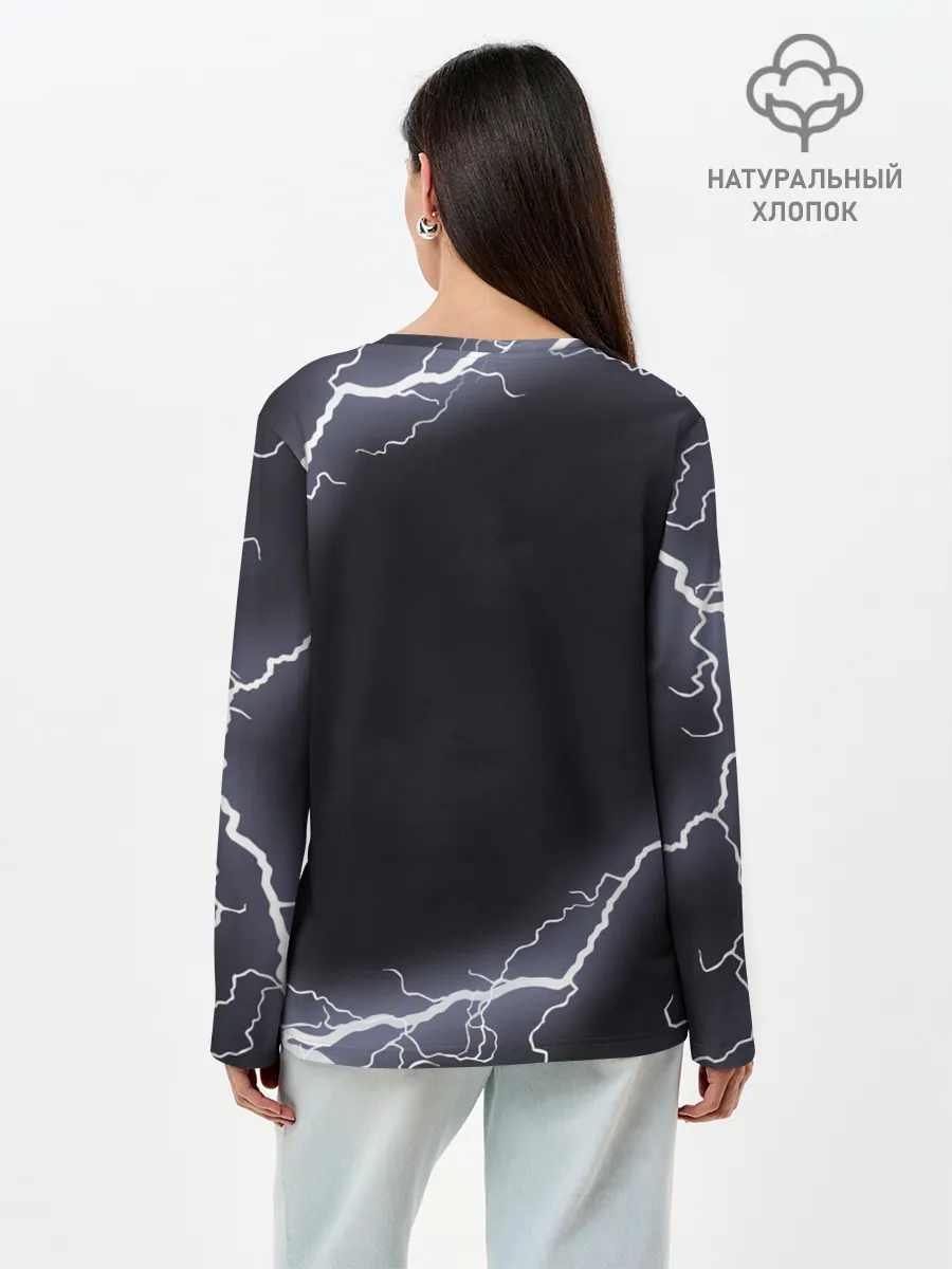 Лонгслив женский. Хлопок / Nier Automata | 2b Light