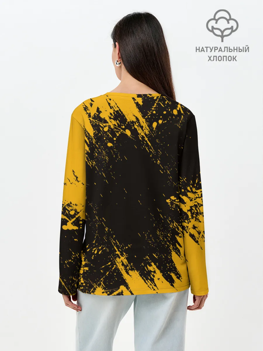 Лонгслив женский. Хлопок / Chevrolet