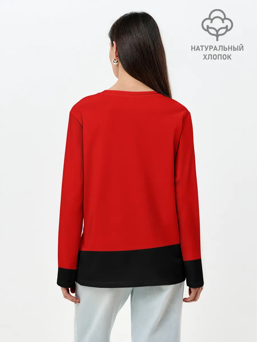 Лонгслив женский. Хлопок / KTM MOTORCYCLES / КТМ МОТОЦИКЛ