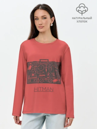 Лонгслив женский. Хлопок / Secret case