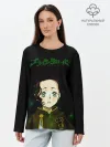 Лонгслив женский. Хлопок / Чами Паппитсон | Чёрный Клевер