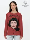 Лонгслив женский. Хлопок / amelie art