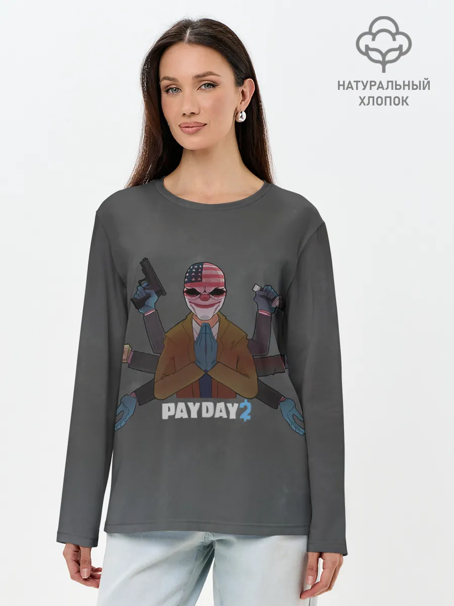 Лонгслив женский. Хлопок / Dallas