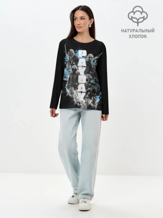 Лонгслив женский. Хлопок / Pay Day Brothers