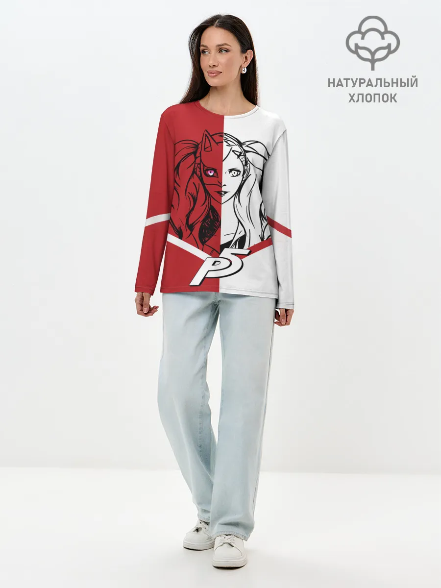 Лонгслив женский. Хлопок / Ann Takamaki