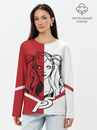 Лонгслив женский. Хлопок / Ann Takamaki