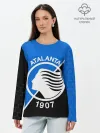 Лонгслив женский. Хлопок / FC ATALANTA / ФК АТАЛАНТА