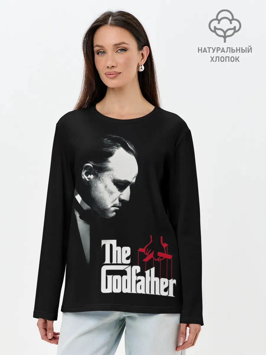 Лонгслив женский. Хлопок / КРЕСТНЫЙ ОТЕЦ