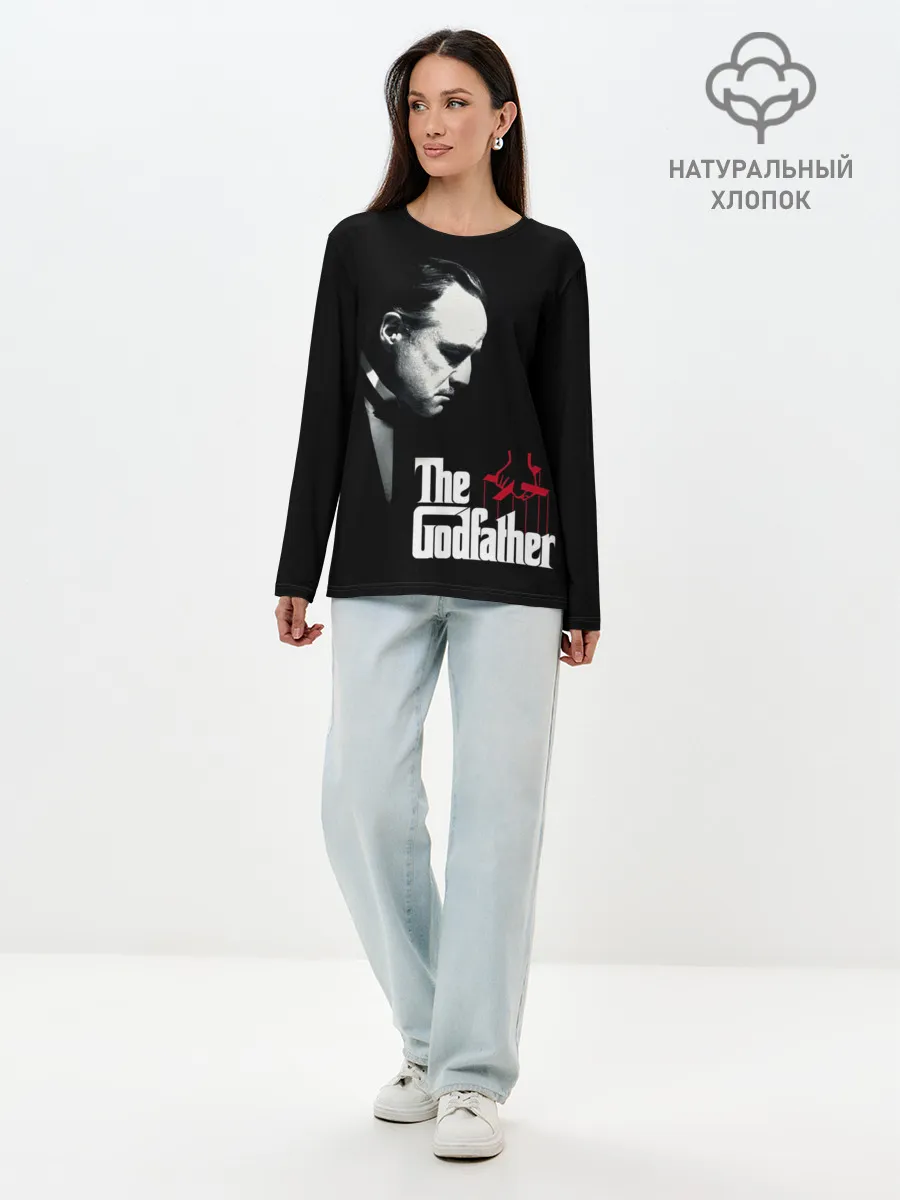 Лонгслив женский. Хлопок / КРЕСТНЫЙ ОТЕЦ