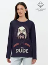 Лонгслив женский. Хлопок / Большой Лебовский / The Dude