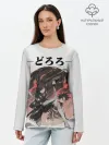 Лонгслив женский. Хлопок / Дороро и Хяккимару