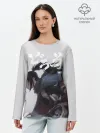 Лонгслив женский. Хлопок / Hyakkimaru