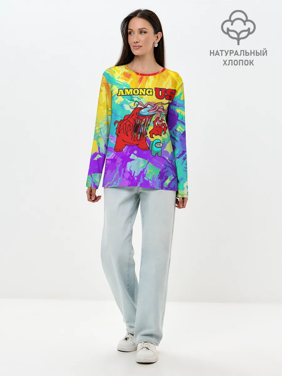 Лонгслив женский. Хлопок / Among Us