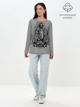 Лонгслив женский. Хлопок / The dude