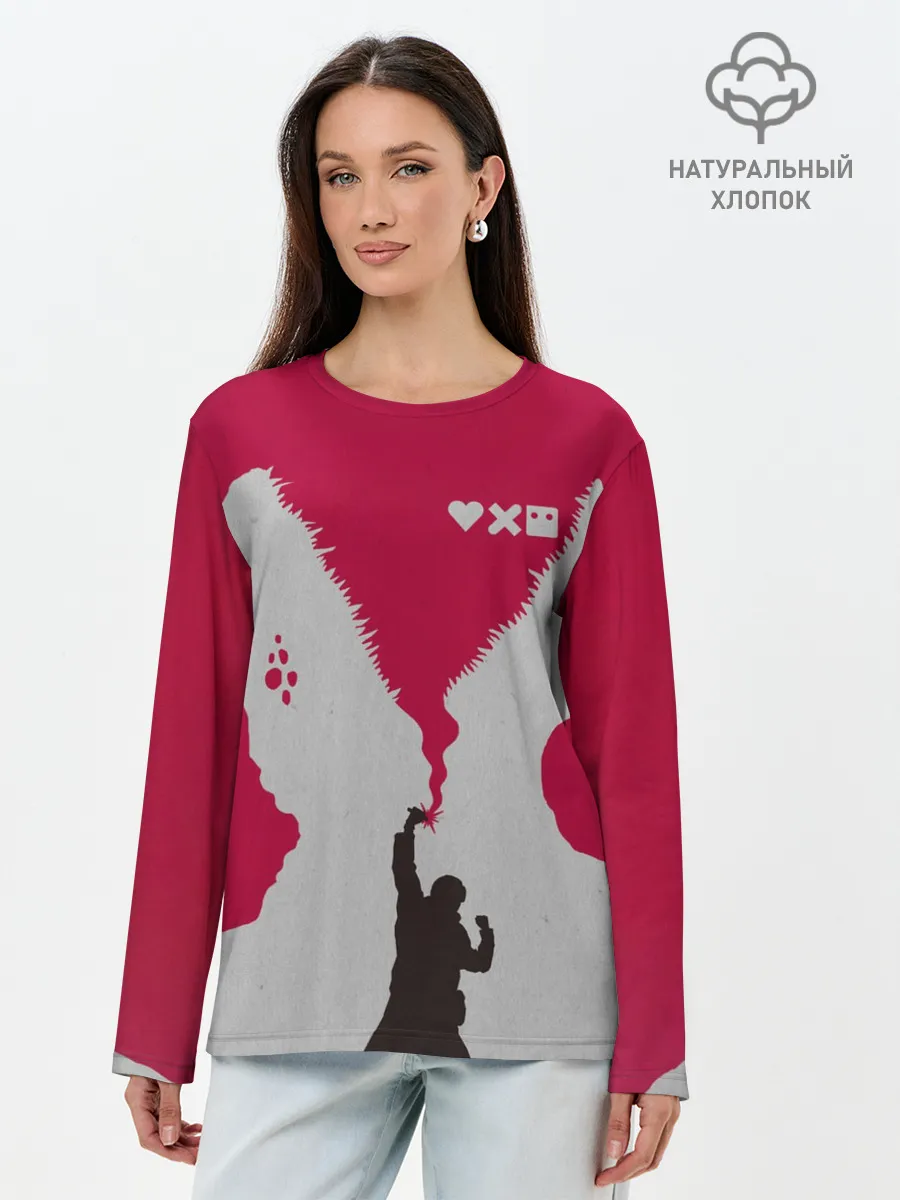 Лонгслив женский. Хлопок / Love Death And Robots. Тайная война