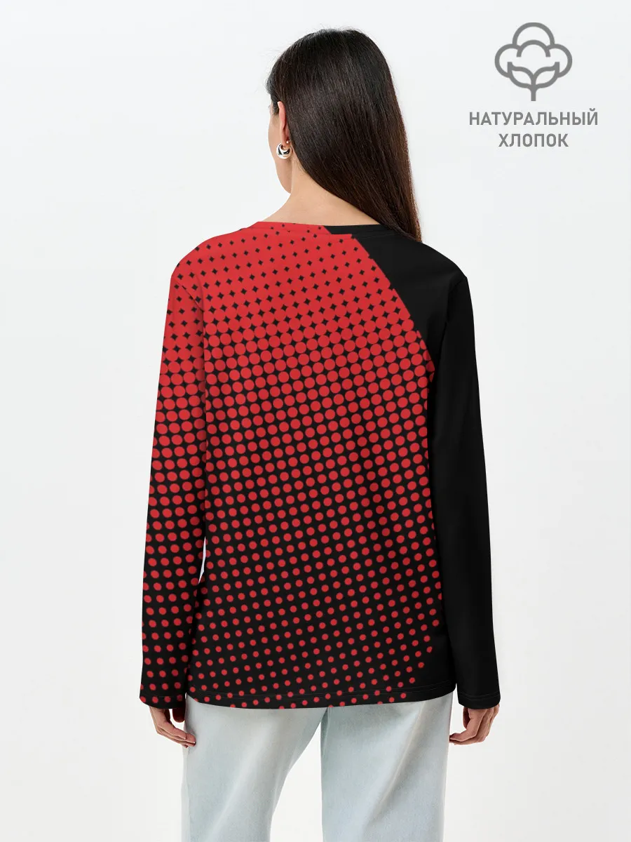 Лонгслив женский. Хлопок / Самурай