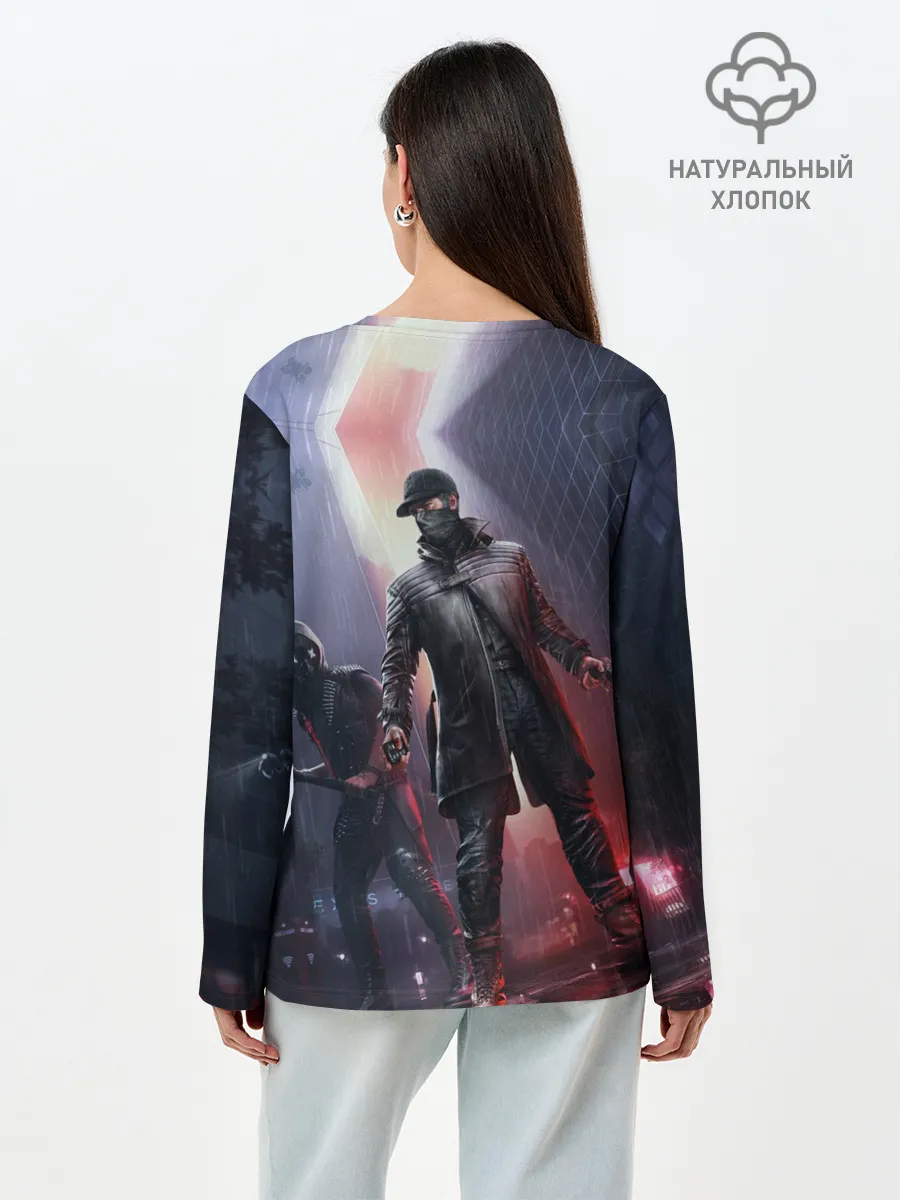 Лонгслив женский. Хлопок / Эйден Пирс и Ренч Легион