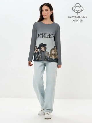Лонгслив женский. Хлопок / Maneskin
