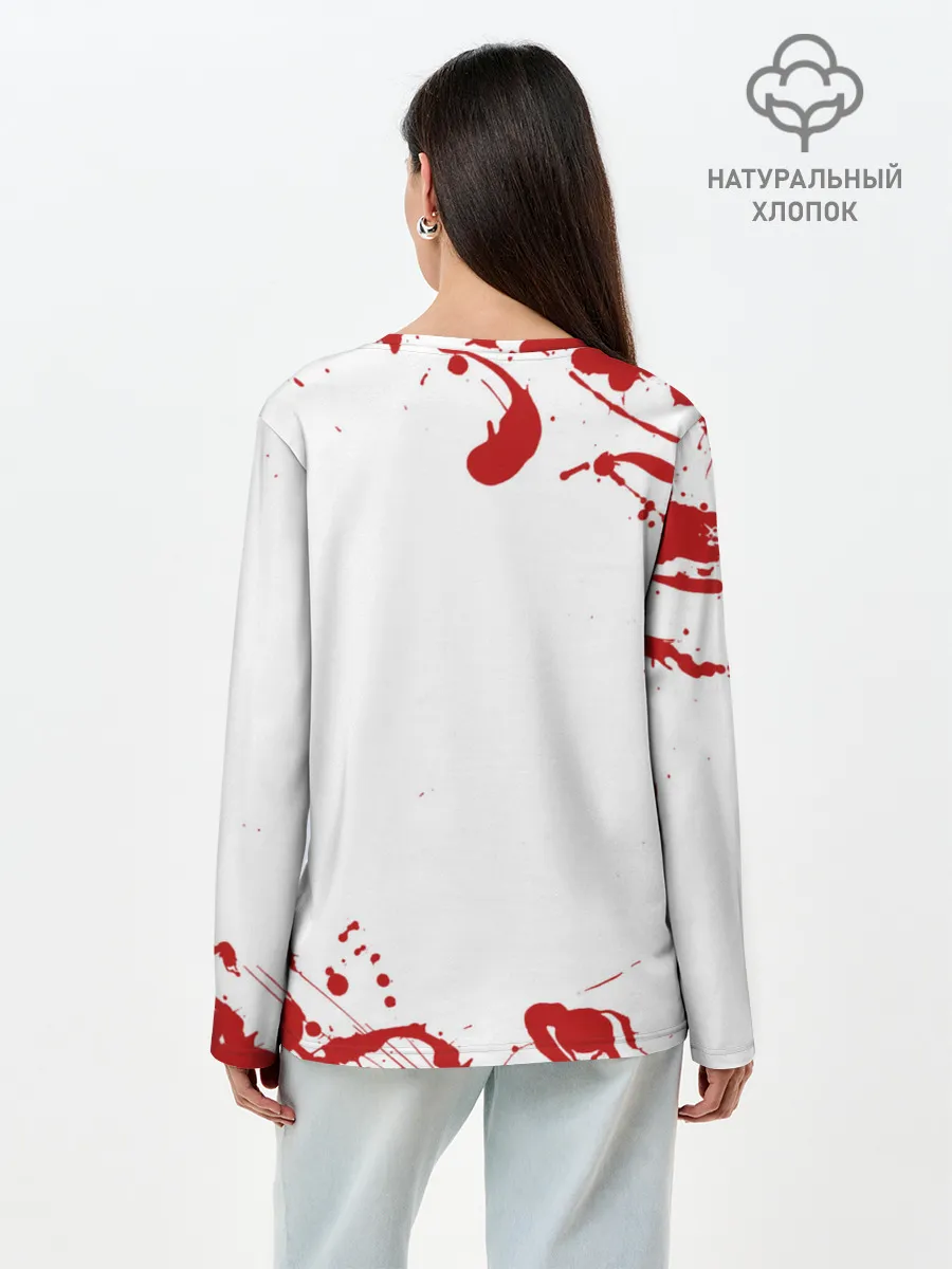 Лонгслив женский. Хлопок / Yakusoku no Neverland