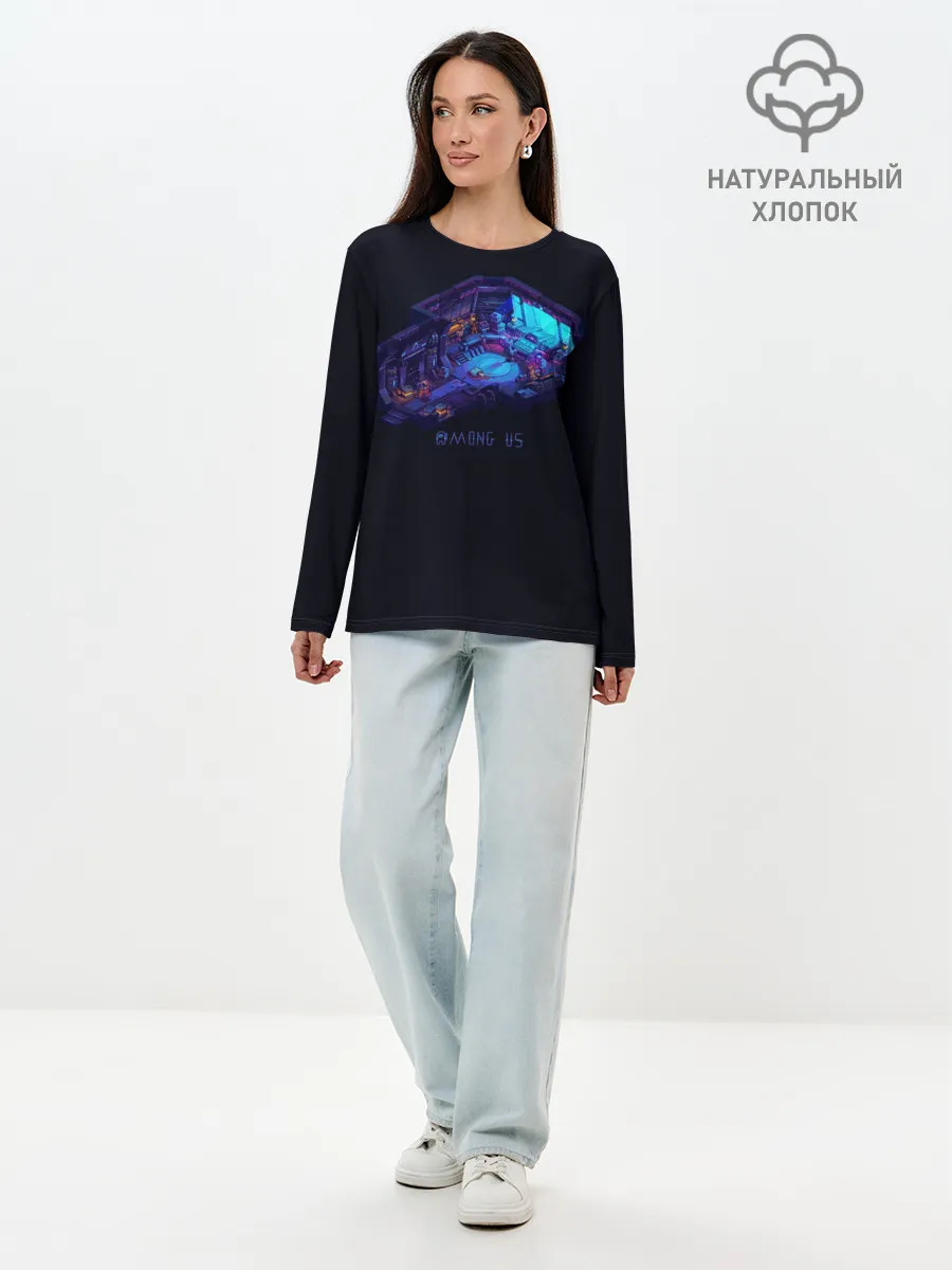 Лонгслив женский. Хлопок / Among Us