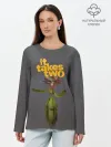 Лонгслив женский. Хлопок / It takes two Joy | Нужны двое Радость