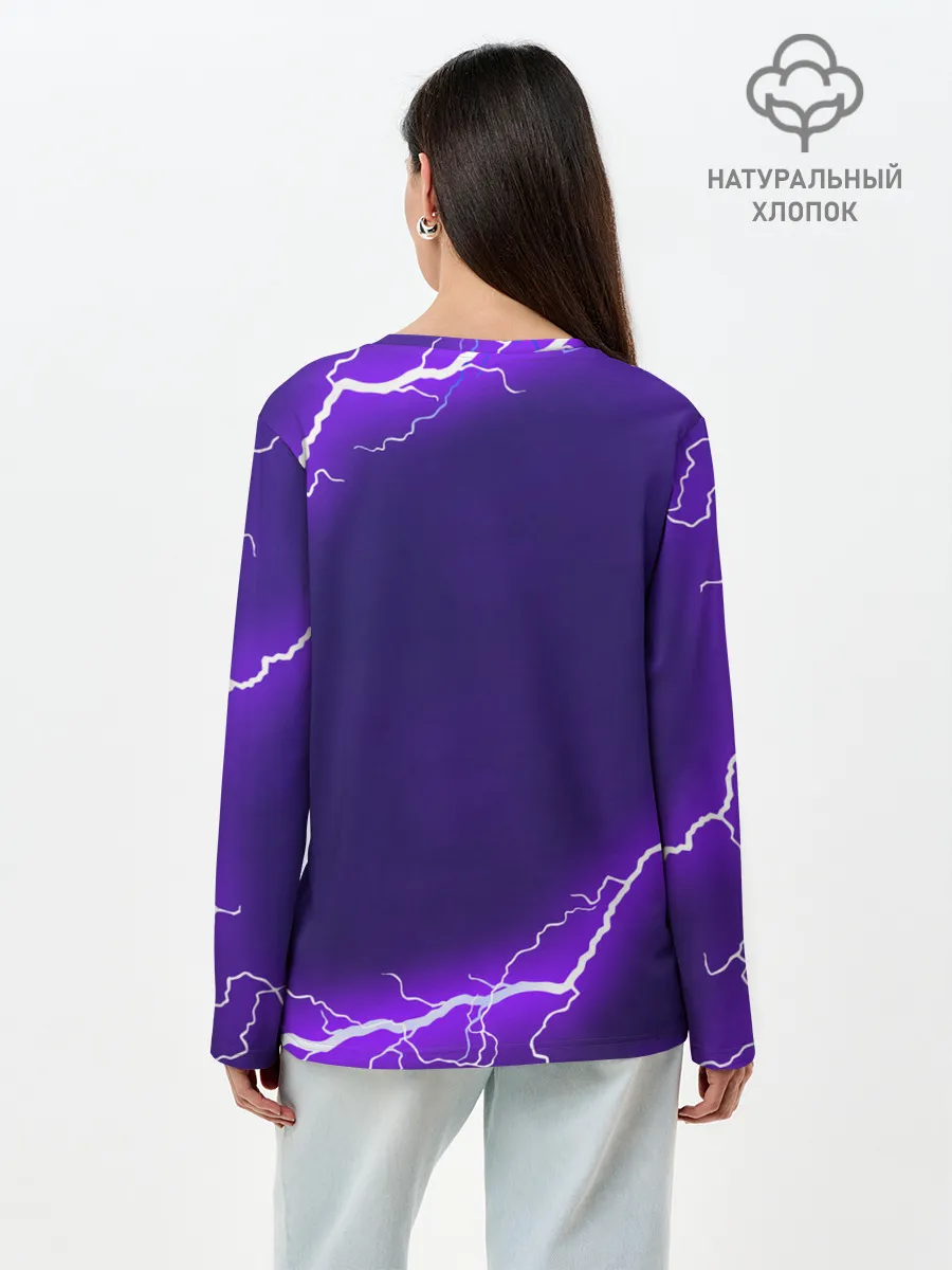 Лонгслив женский. Хлопок / It takes two | DR Hakim