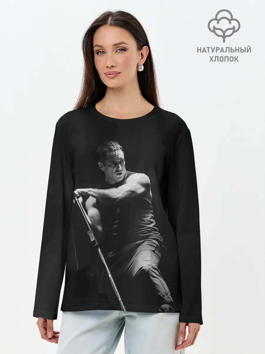 Лонгслив женский. Хлопок / Трент Резнор