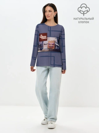 Лонгслив женский. Хлопок / Книга любви