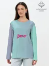 Лонгслив женский. Хлопок / В стиле Drive
