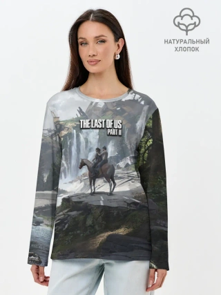 Лонгслив женский. Хлопок / Элли и Дина