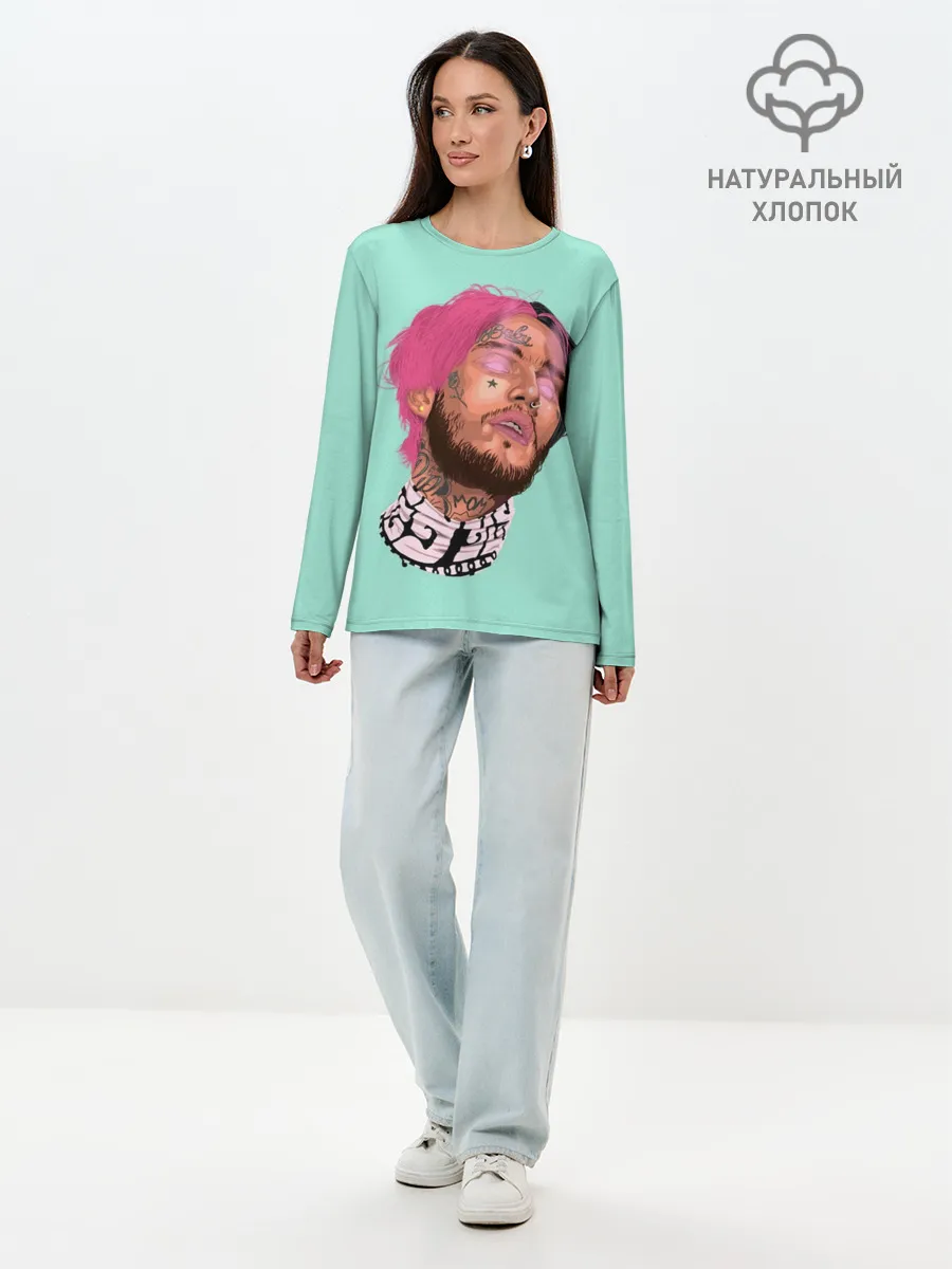 Лонгслив женский. Хлопок / Magic Lil Peep