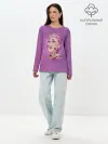 Лонгслив женский. Хлопок / Purpule Peep
