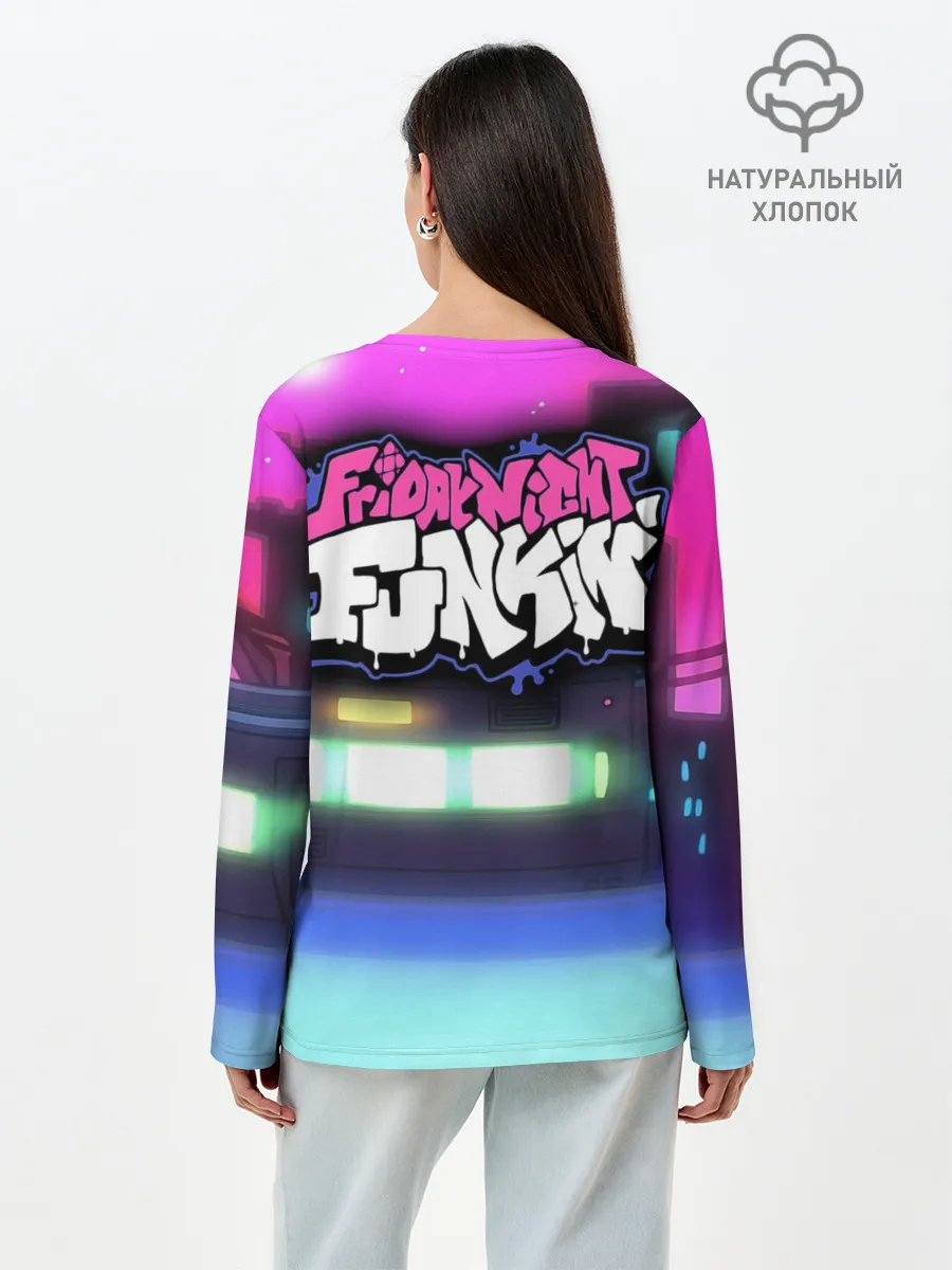 Лонгслив женский. Хлопок / Friday Night Funkin