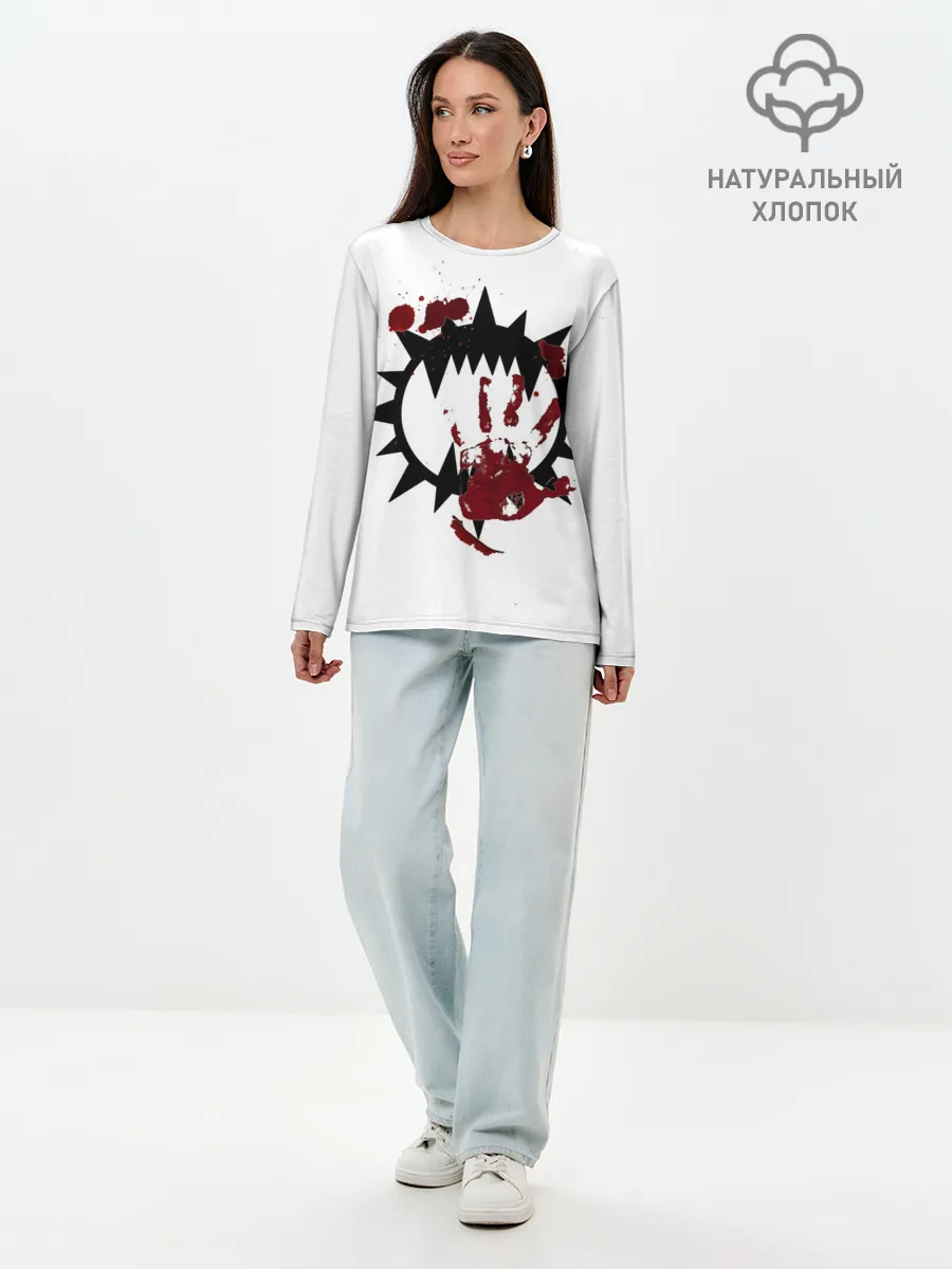 Лонгслив женский. Хлопок / Пожиратели миров