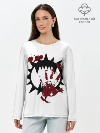 Лонгслив женский. Хлопок / Пожиратели миров