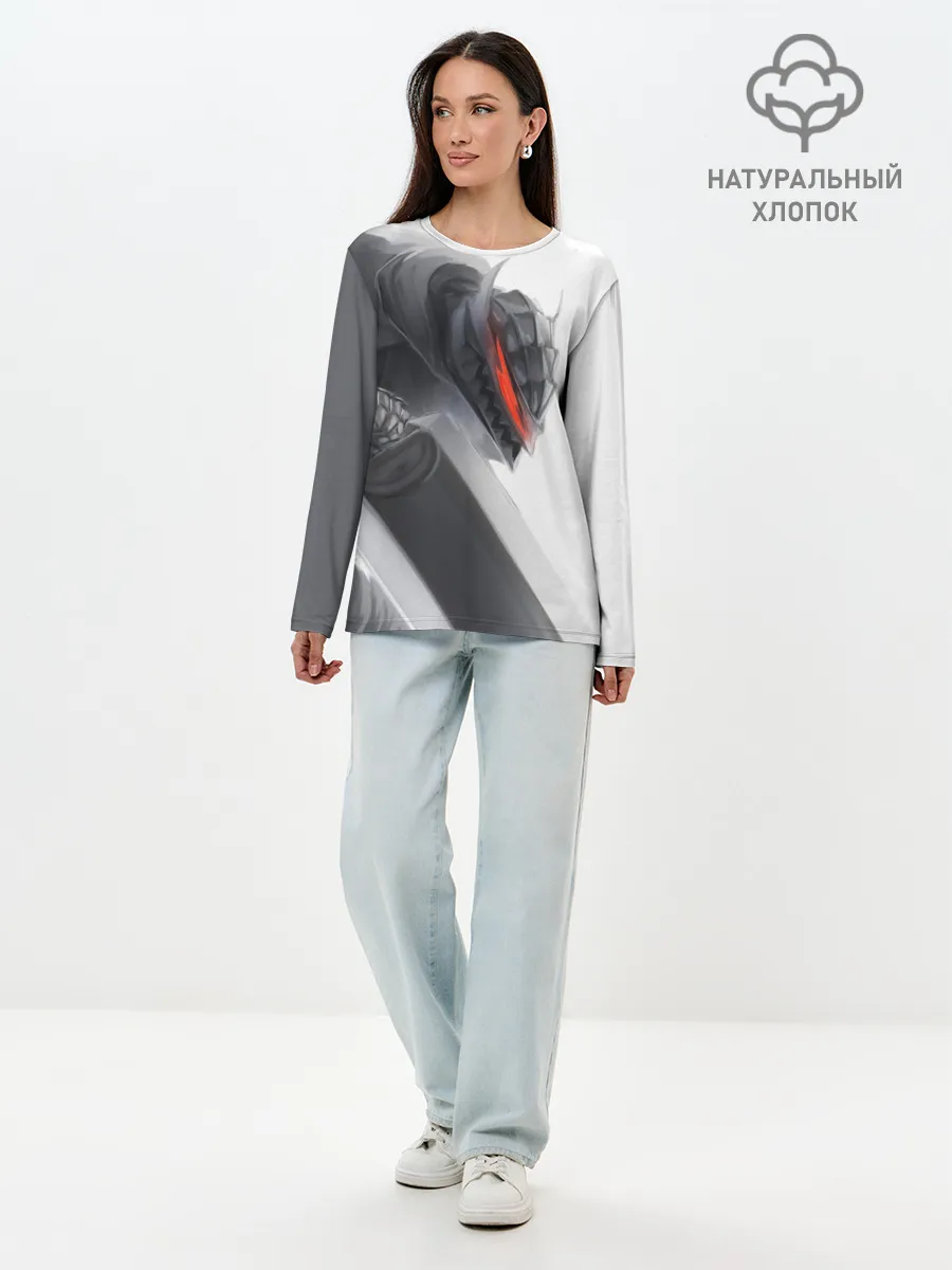 Лонгслив женский. Хлопок / Anime Berserk