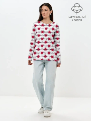 Лонгслив женский. Хлопок / KARATE