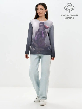 Лонгслив женский. Хлопок / Wei. The first Aegis | Dota 2