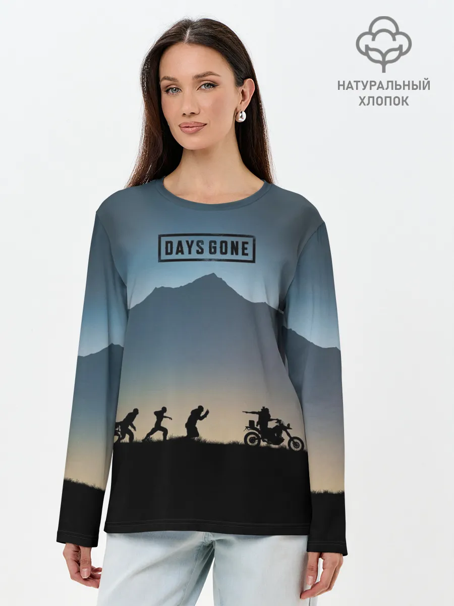 Лонгслив женский. Хлопок / Days Gone