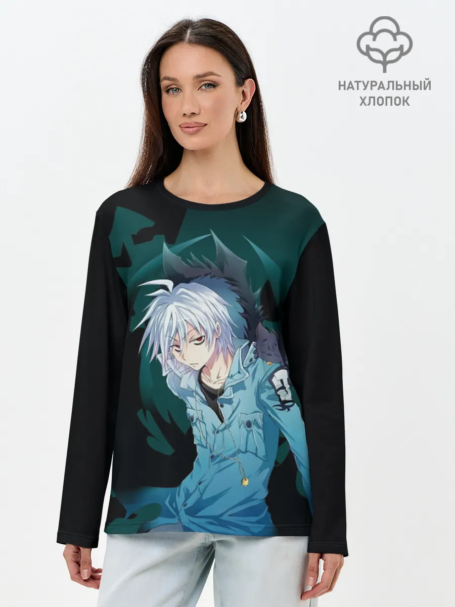 Лонгслив женский. Хлопок / Fairy Tail