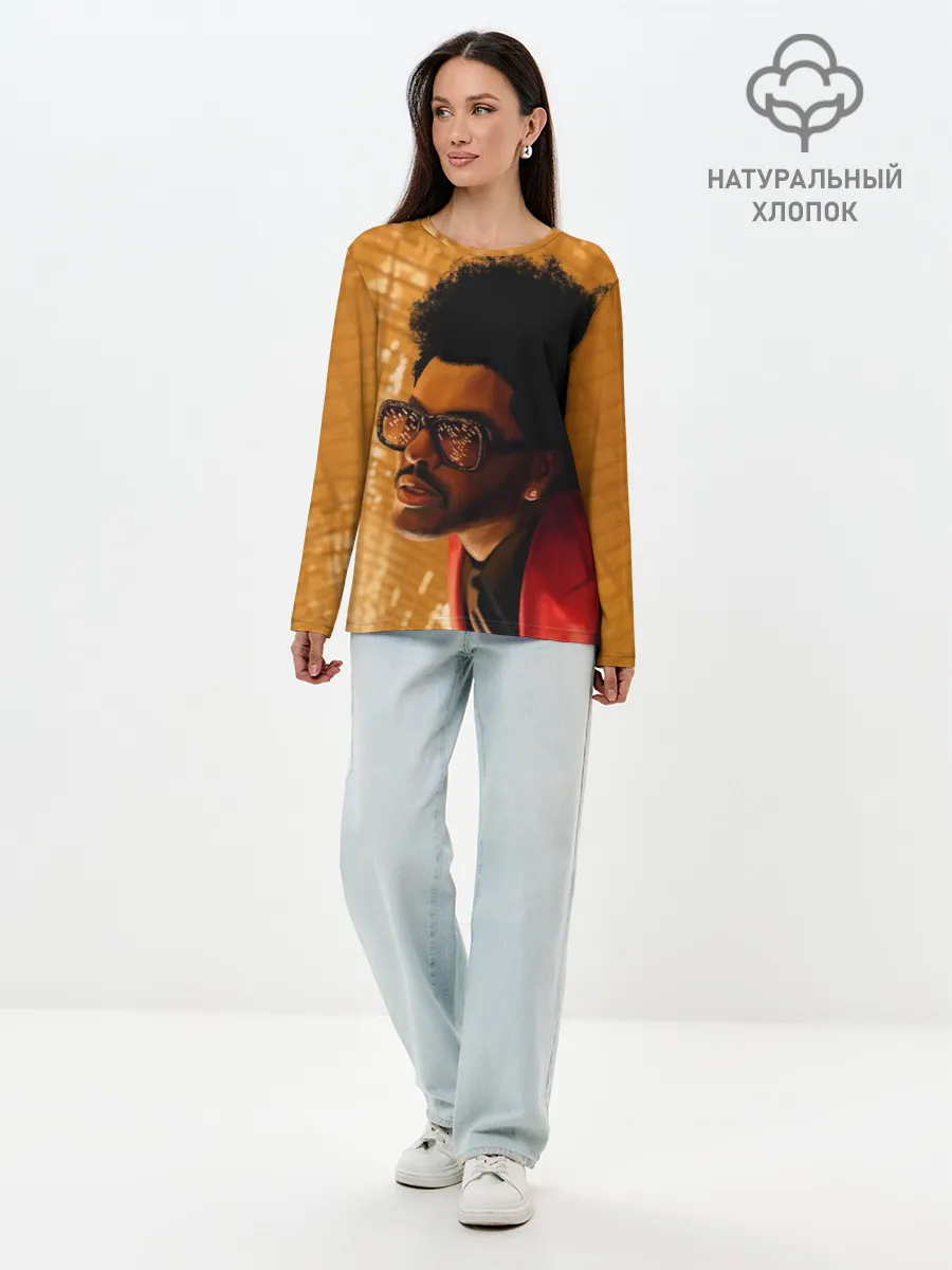 Лонгслив женский. Хлопок / After Hours - The Weeknd