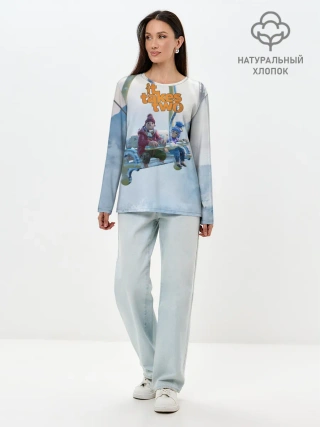 Лонгслив женский. Хлопок / It Takes Two Коди и Мэй