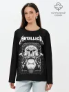 Лонгслив женский. Хлопок / Death magnetic